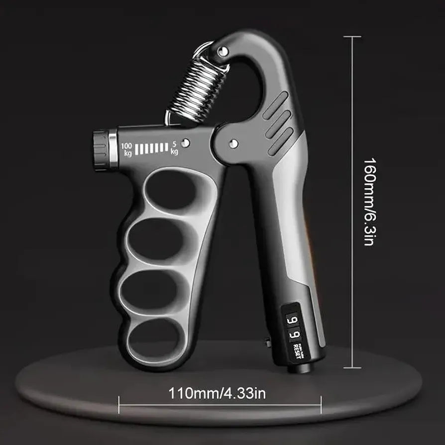 5-100kg Hand Grip Muscle Strengthener Trainer Adjustable Hands Gripper Strength Wrist Weights Expander Gym Exercise Accessories