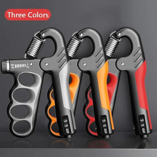 5-100kg Hand Grip Muscle Strengthener Trainer Adjustable Hands Gripper Strength Wrist Weights Expander Gym Exercise Accessories