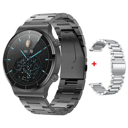 Waterproof Smart Watch with Blood Pressure & Oximeter