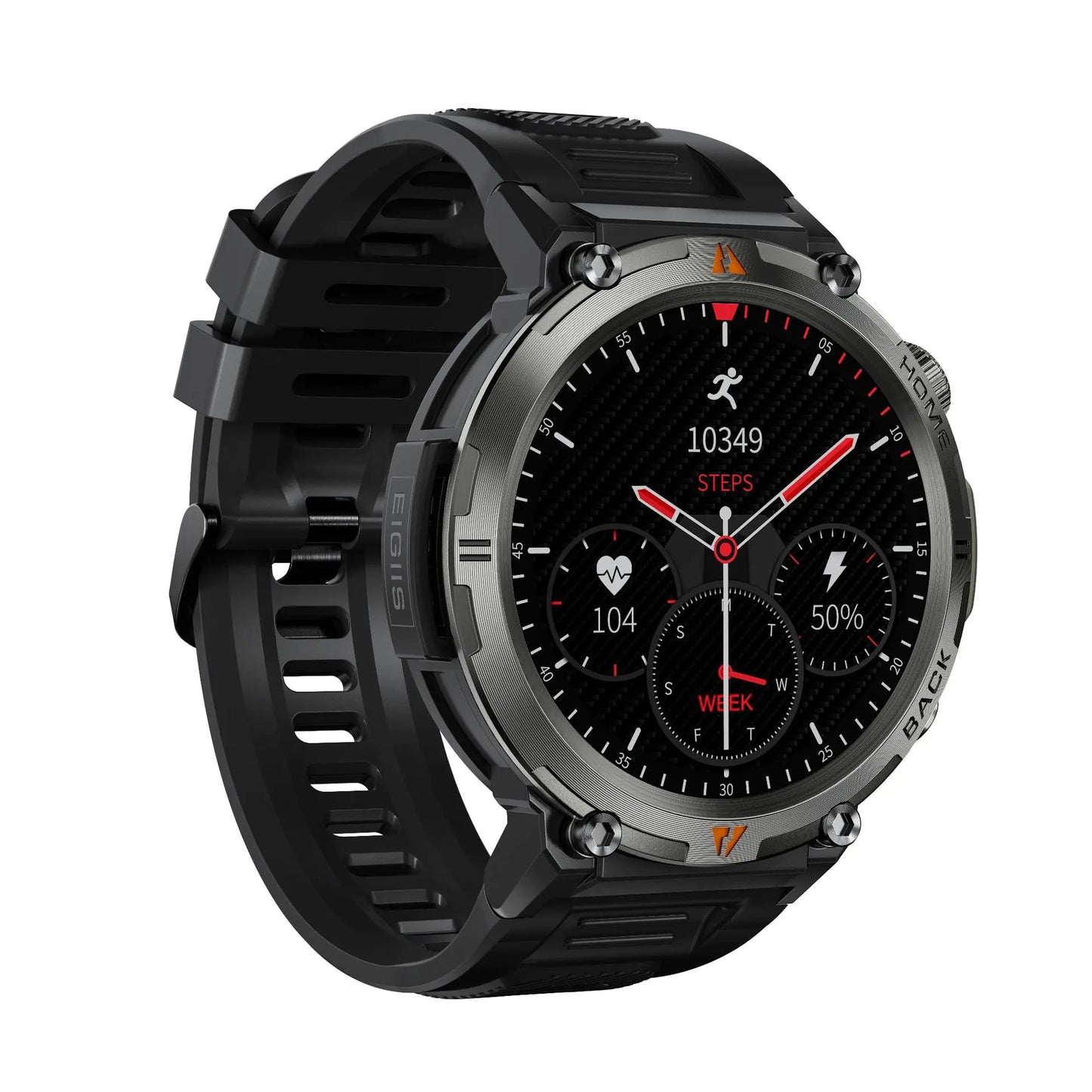 LED Flashlight and Bluetooth Smart Watch 145 Screen