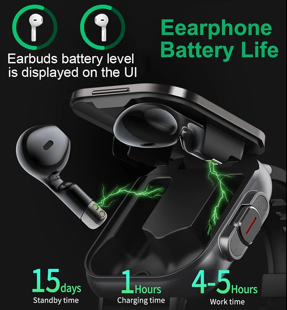 Tech Duo Smartwatch & Earbuds