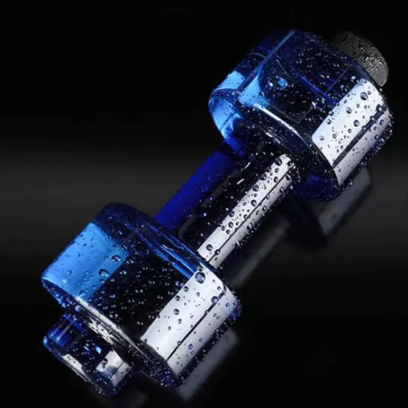 Outdoor Fitness Dumbbell Water Bottle for Summer Use